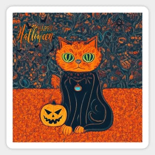 A Vintage Halloween Magnet